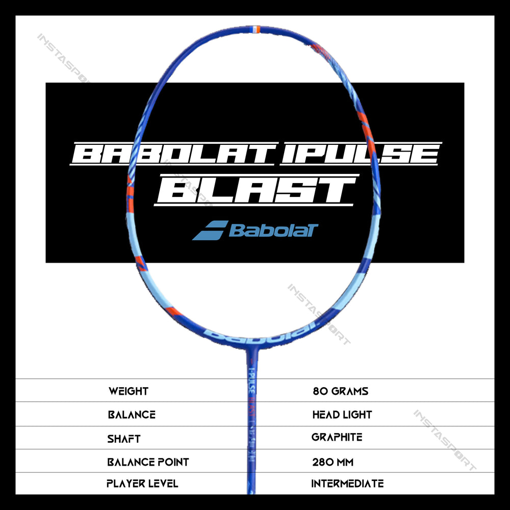 Babolat I-Pulse Blast Badminton Racket (Strung) - InstaSport