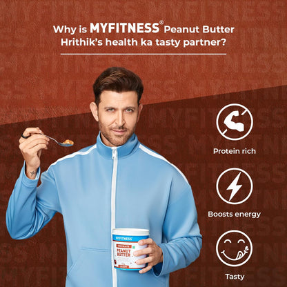 MYFITNESS Chocolate Crunchy Peanut Butter - InstaSport