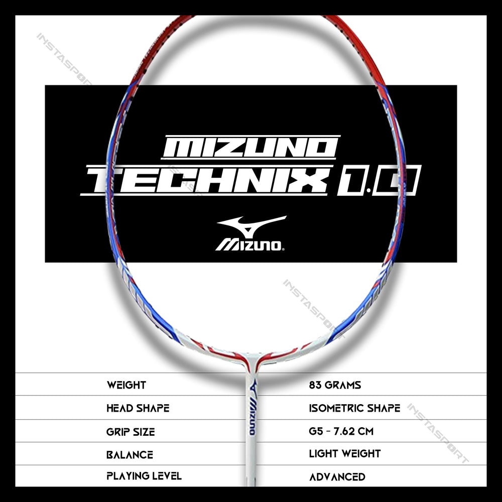 Mizuno Technix 1.0 Badminton Racket - InstaSport