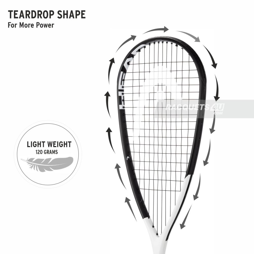 HEAD Extreme 120 Squash Racquet - InstaSport