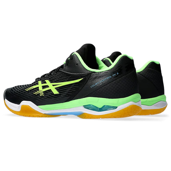 Asics Court Control FF3 (Black/ Lime Burst) Badminton Shoes