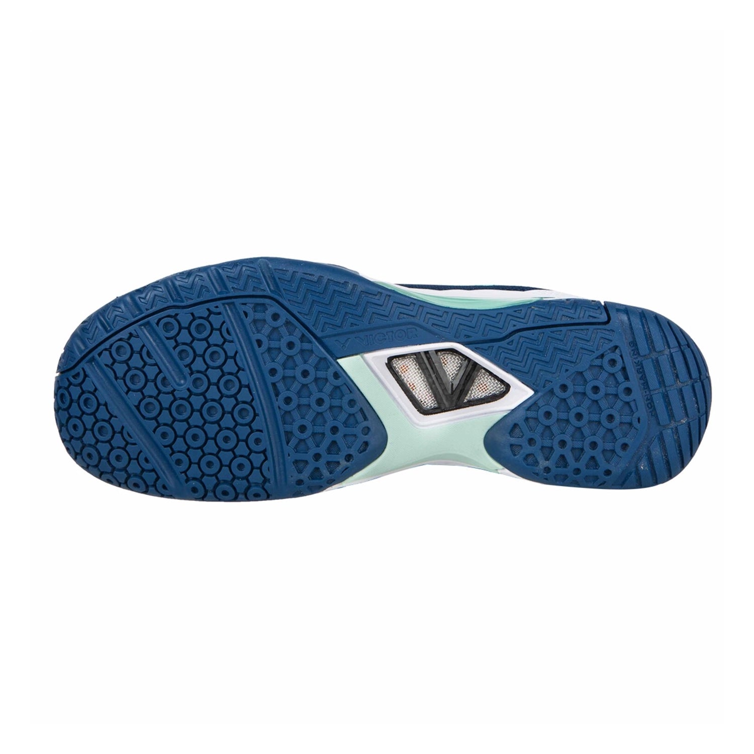 Victor A830 IV Badminton Shoes - Blue/White
