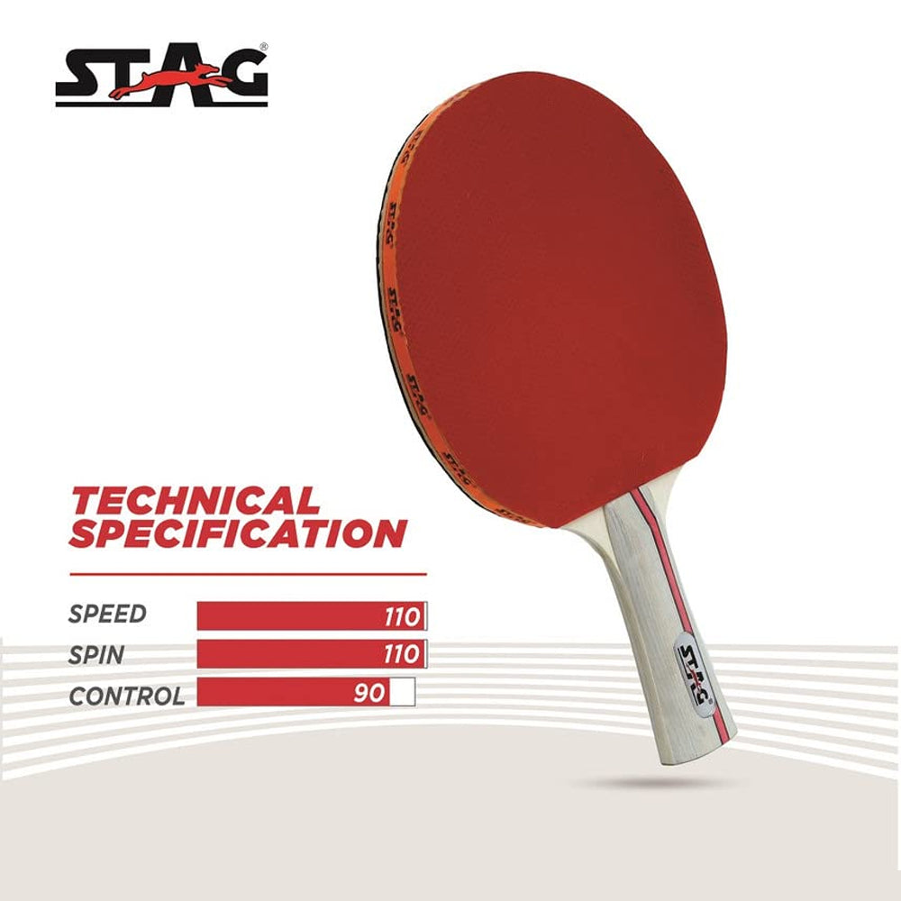 Stag Ninja Power Table Tennis Racquet - InstaSport