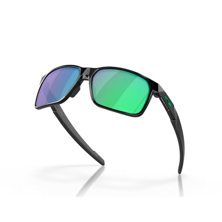 Oakley Portal X  Polished Black Prizm Jade Sunglass