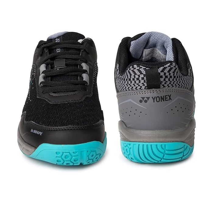 Yonex Velo 100 i Badminton Shoes  Black and Vivid Sky