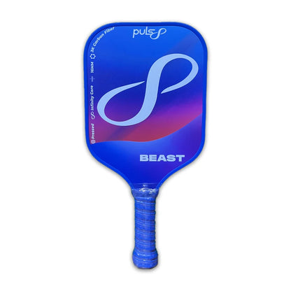 Puls8 Beast 3K Carbon Pickleball Paddle (2 Paddles + 2 Cover Bag + 4 Balls) - 16mm