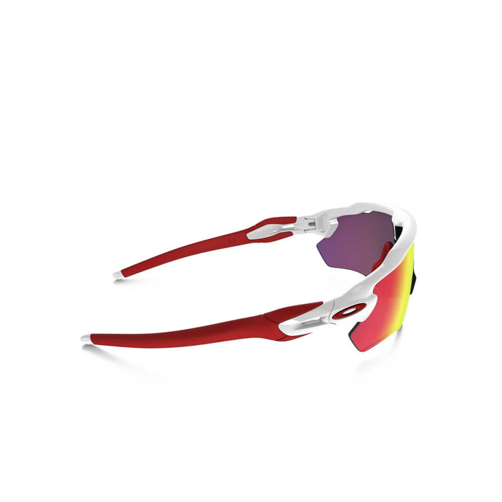 Oakley Radar EV pathed polished white Prizm road Sunglass