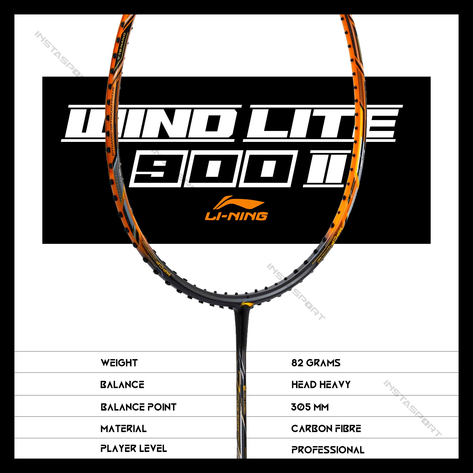 Li-Ning 3D CALIBAR X Drive Badminton Racket - InstaSport