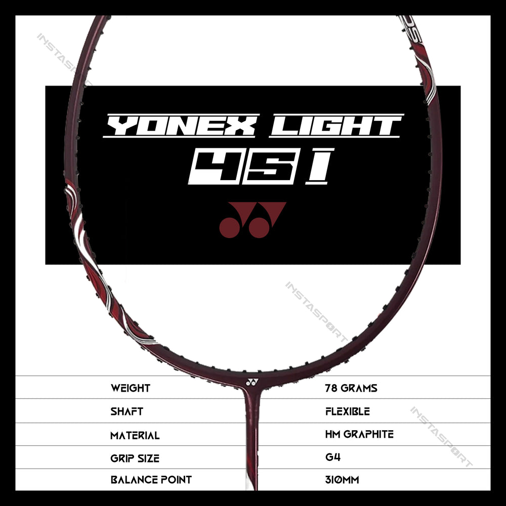 YONEX Astrox Lite 45i Badminton Racket - InstaSport