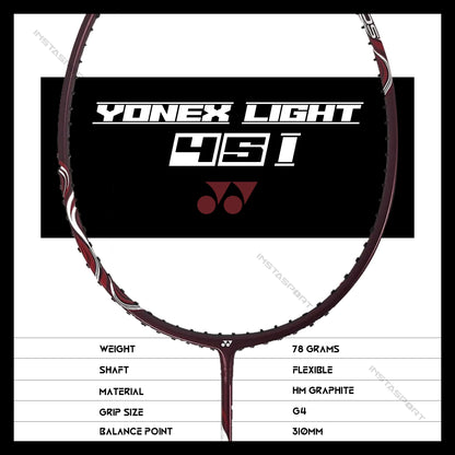 YONEX Astrox Lite 45i Badminton Racket - InstaSport