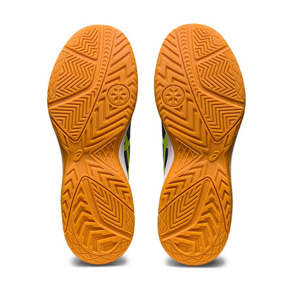 Asics Upcourt 5 (Midnight/ Hazard Green)  Badminton Shoes - InstaSport