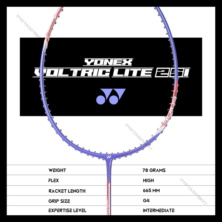 YONEX Voltric Lite 25i Badminton Racket - InstaSport