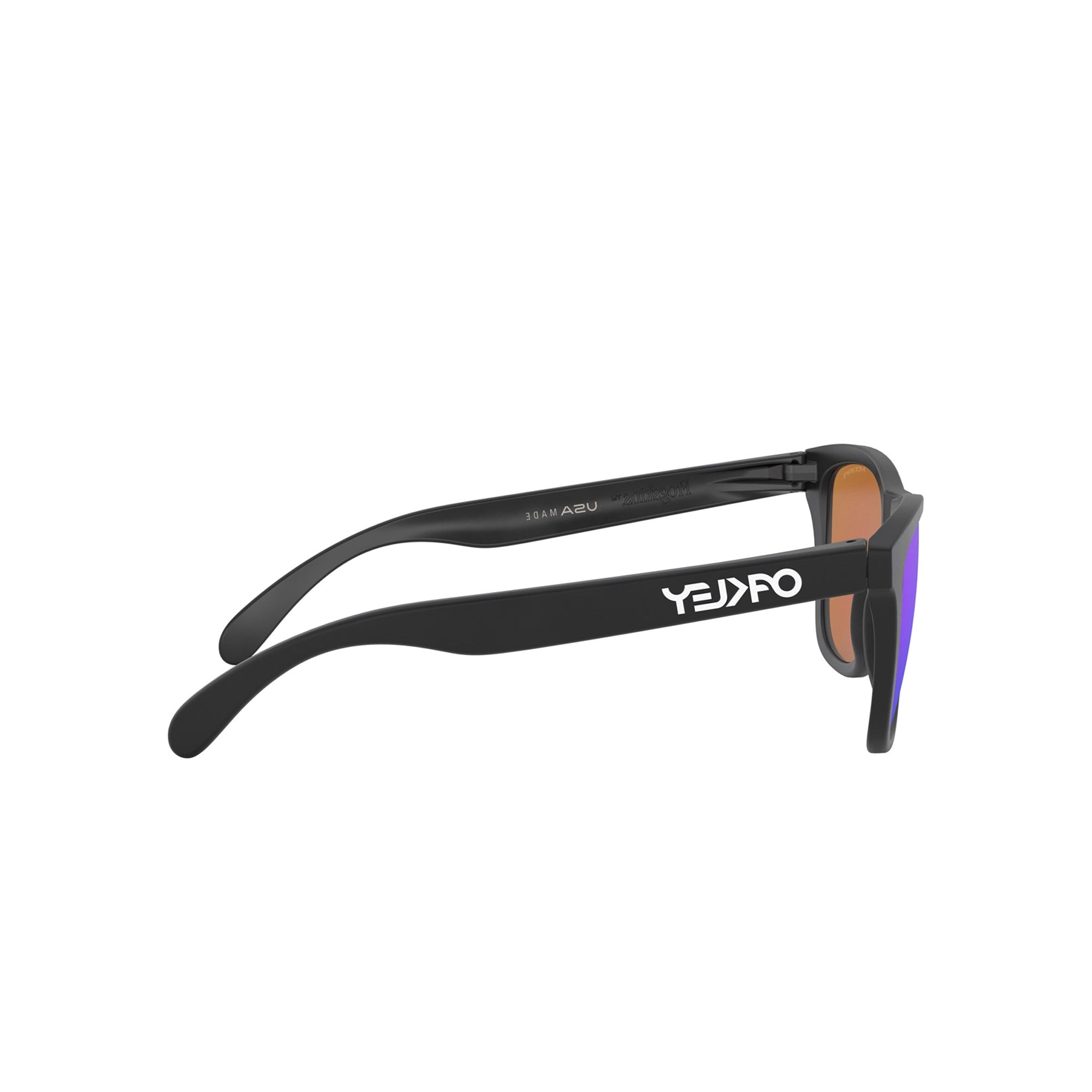 Oakley Frogskins Matte black Prizm Violet Sunglass - InstaSport