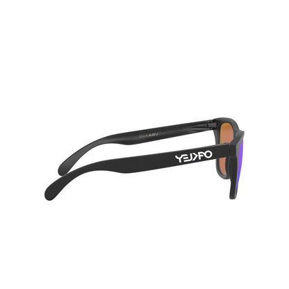 Oakley Frogskins Matte black Prizm Violet Sunglass - InstaSport