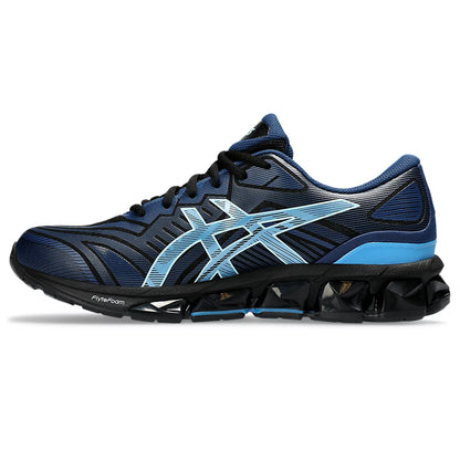 ASICS GEL-QUANTUM 360 VII MEN'S RUNNING SHOES- BLACK/MIDNIGHT BLUE - InstaSport