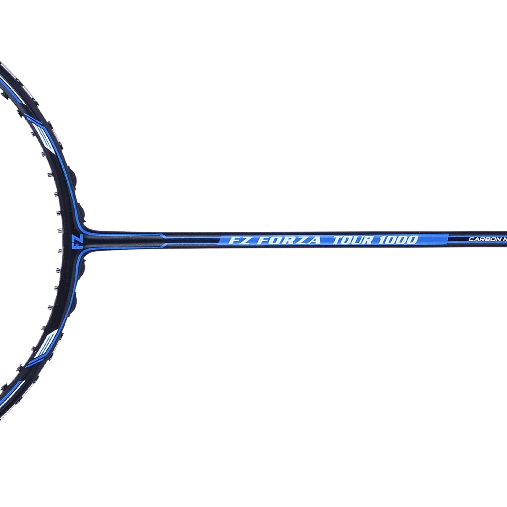 Fz Forza Tour 1000 Strung Badminton Racket - Black/Blue
