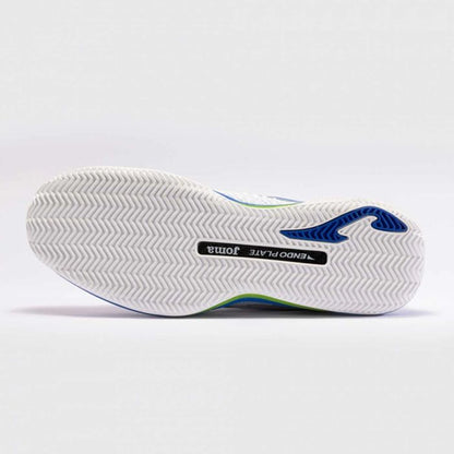Joma Ace 2402 Men's Tennis Shoes - White/Blue