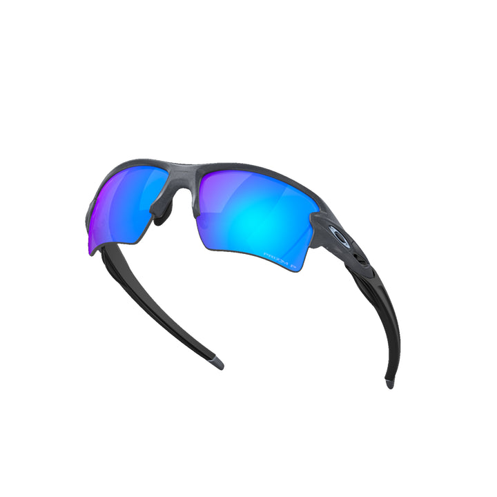 Oakley Flak 2.0 X Blue Steel Prizm Sapphire Polarized Sunglass