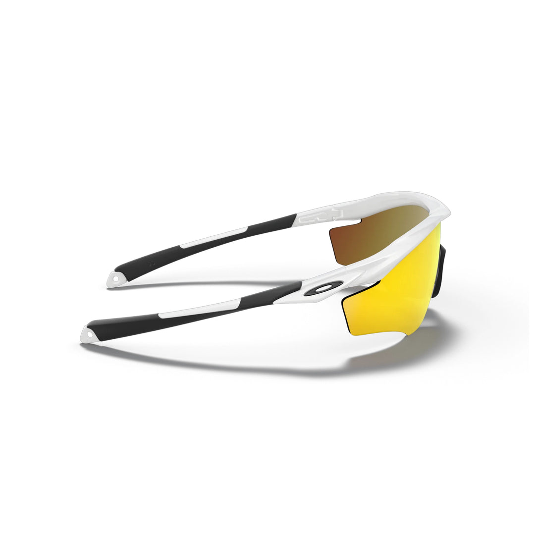 Oakley M2 Frame XL polished white fire iridium Sunglass