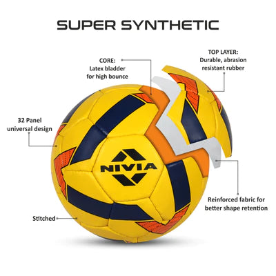 Nivia Super Synthetic Footballs - InstaSport