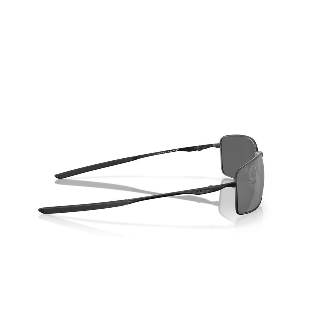 Oakley Square Wire Matte Black Iridium Polarised Sunglass