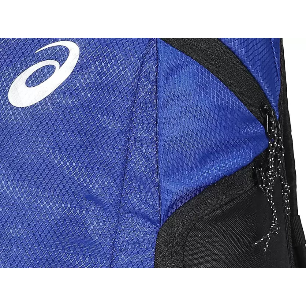 ASICS SPIRAL LOGO BACK PACK (UX) - BLUE/PERFORMANCE BLACK