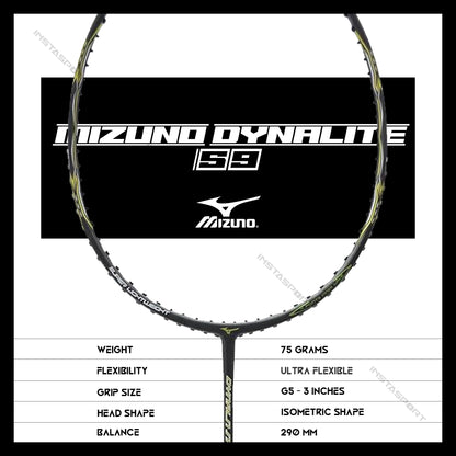 Mizuno Dynalite 59 Badminton Racket - InstaSport