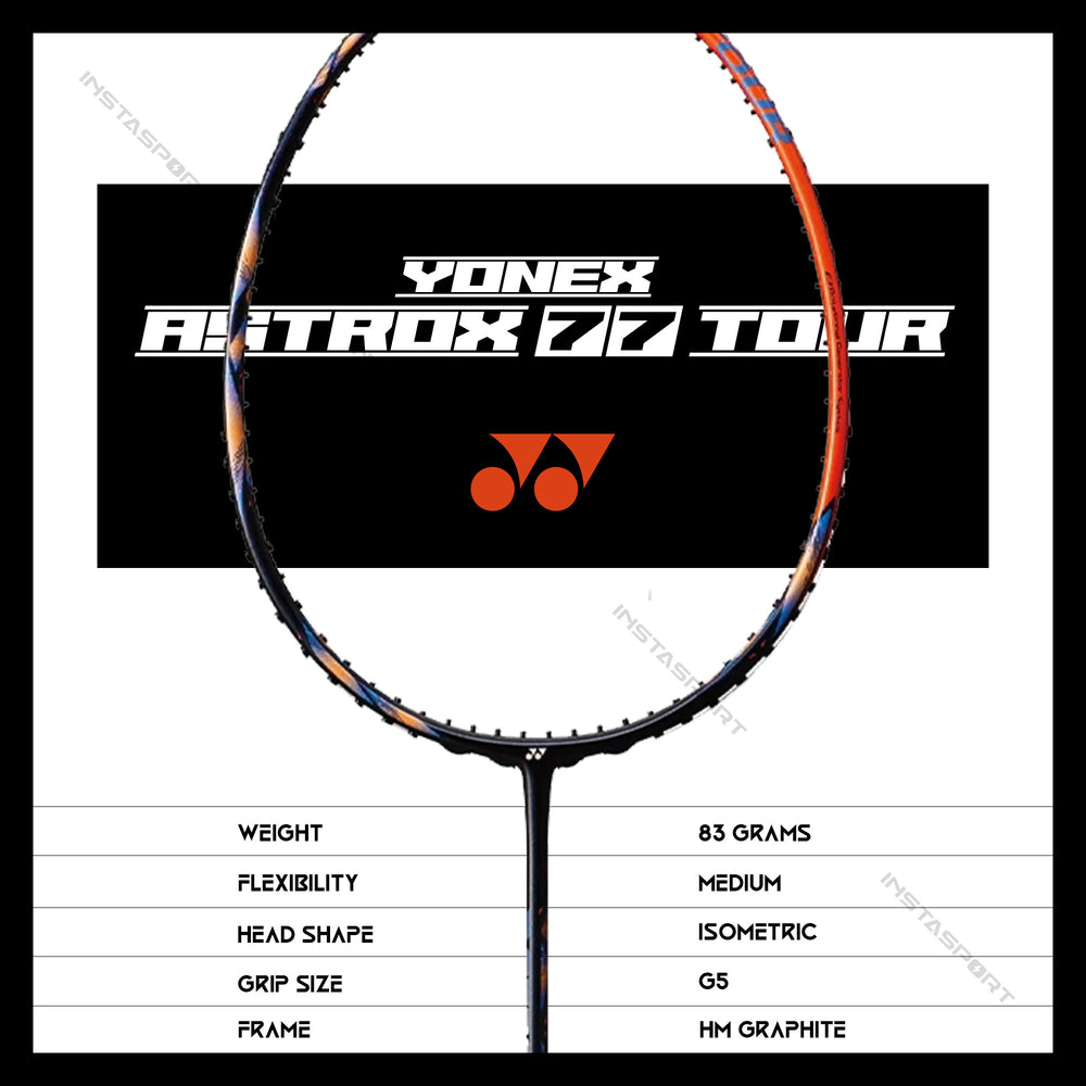 YONEX Astrox 77 Tour Badminton Racket - InstaSport