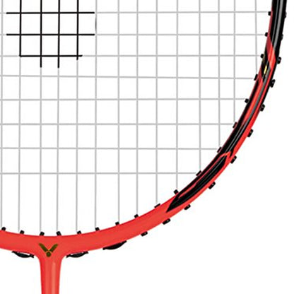 Victor Hypernano X 990 Unstrung Badminton Racket (Red)