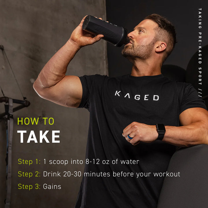 Kaged Muscle - Pre-Kaged Sport 20serve - Fruit Punch - InstaSport