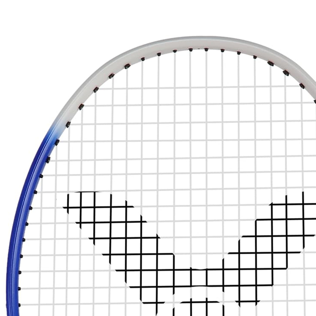 Victor Aura Speed 9 Strung Badminton Racket - 4U - Blue