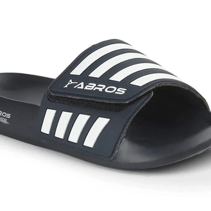 ABROS Men's Wookee Slider Dark Gray/White - AWFG7039