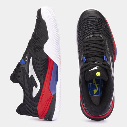 Joma T.Roland 2401 Men's Tennis Shoe - Black & Red