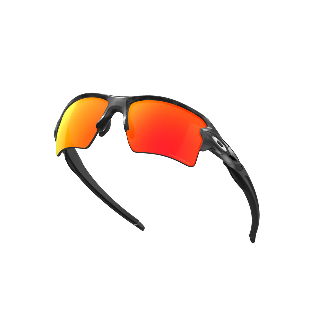 Oakley Flak 2.0 XL Matte Black Camo Prizm Ruby Sunglass