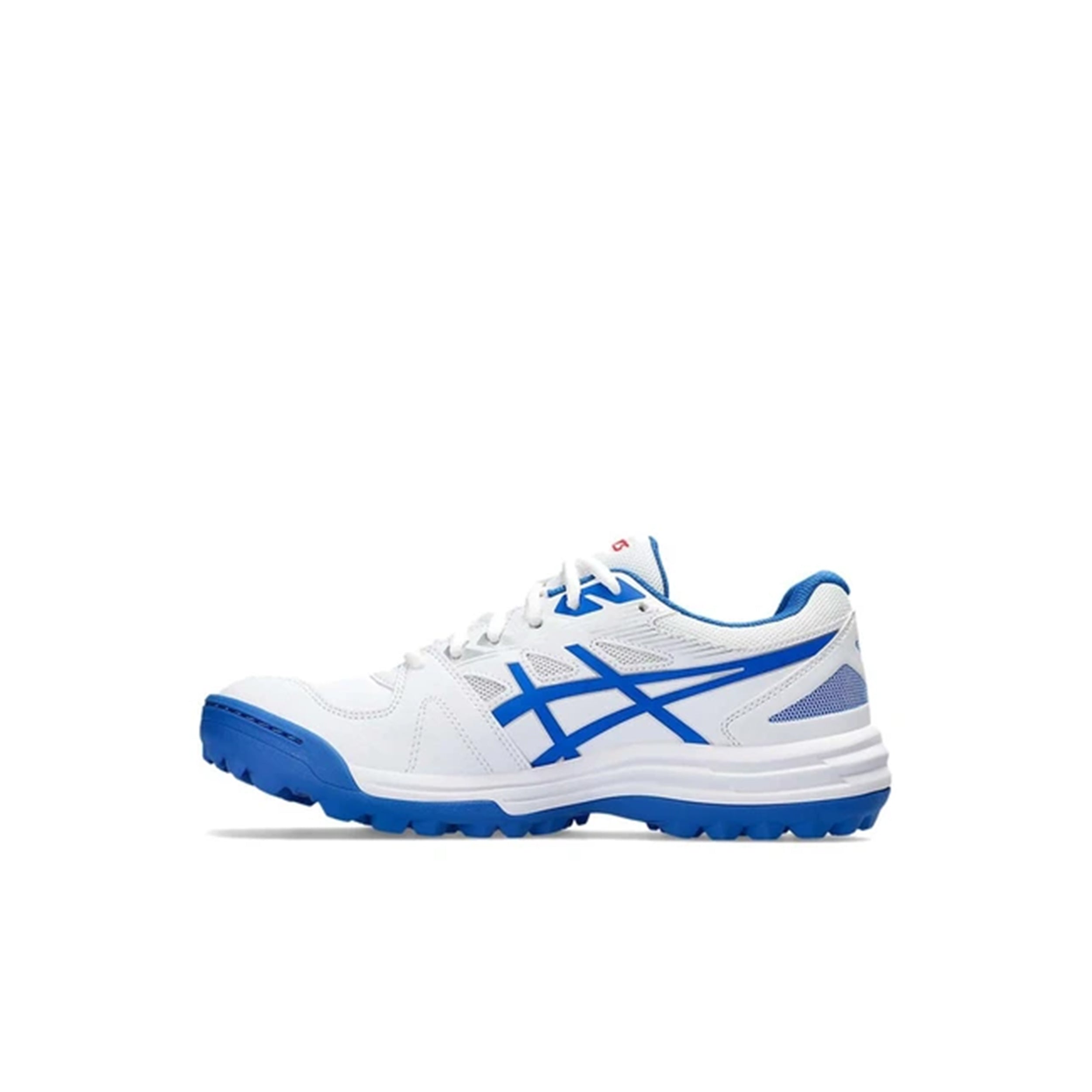 Asics Gel Lethal Field Men's Cricket Shoes (White/ Tuna Blue) - InstaSport