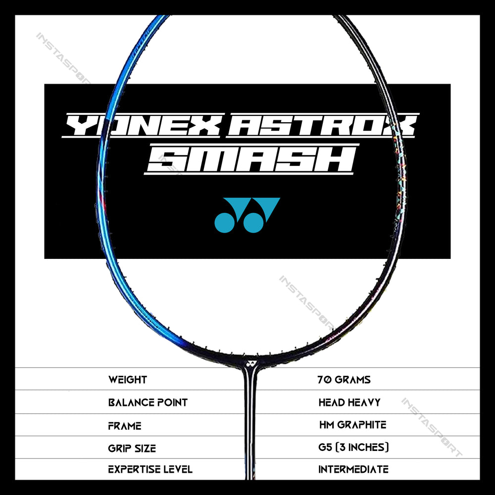 YONEX Astrox Smash Badminton Racket - InstaSport