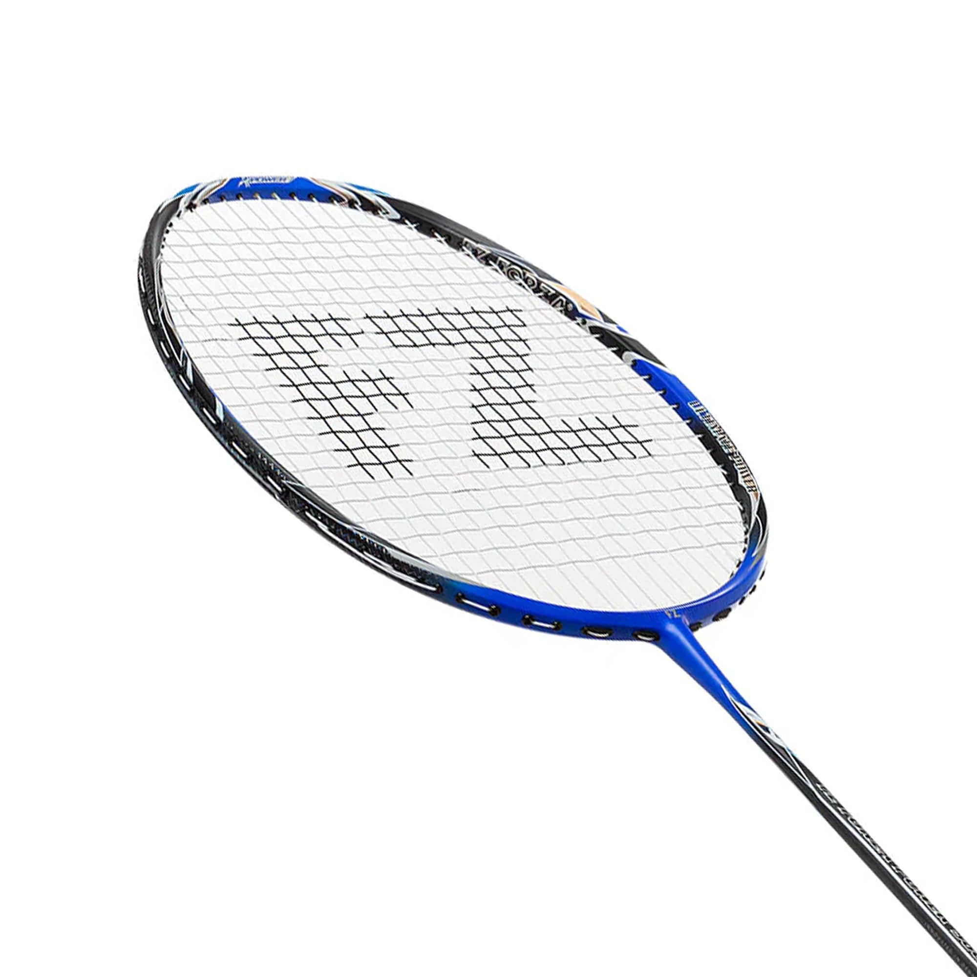 Fz Forza Power 988 Medium Strung Attacking Badminton Racket - Blue/Grey