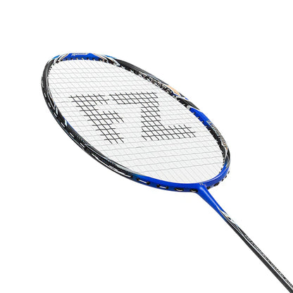 Fz Forza Power 988 Medium Strung Attacking Badminton Racket - Blue/Grey