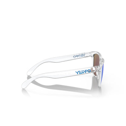 Oakley Frogskins Crystal Clear Prizm Sapphire Sunglass - InstaSport