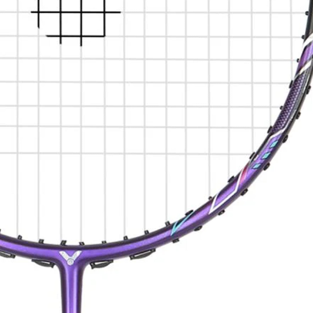 Victor TK-RYUGAII-TD-J-3U Thruster Series Strung Badminton Racket - Dark Violet