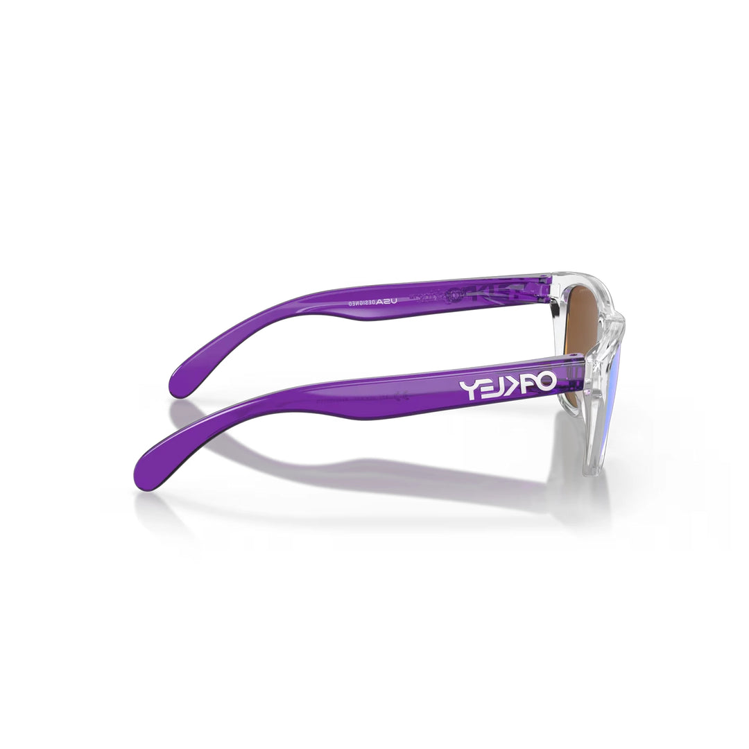 Oakley Frogskins XXS clear Prizm Violet Sunglass