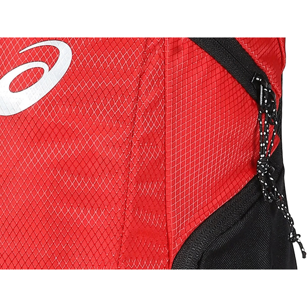 ASICS SPIRAL LOGO BACK PACK (UX) - CLASSIC RED/PERFORMANCE BLACK