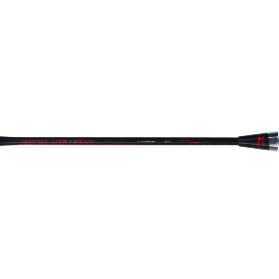 Li-Ning Wind Lite Stealth - Badminton Racket- Black/Red