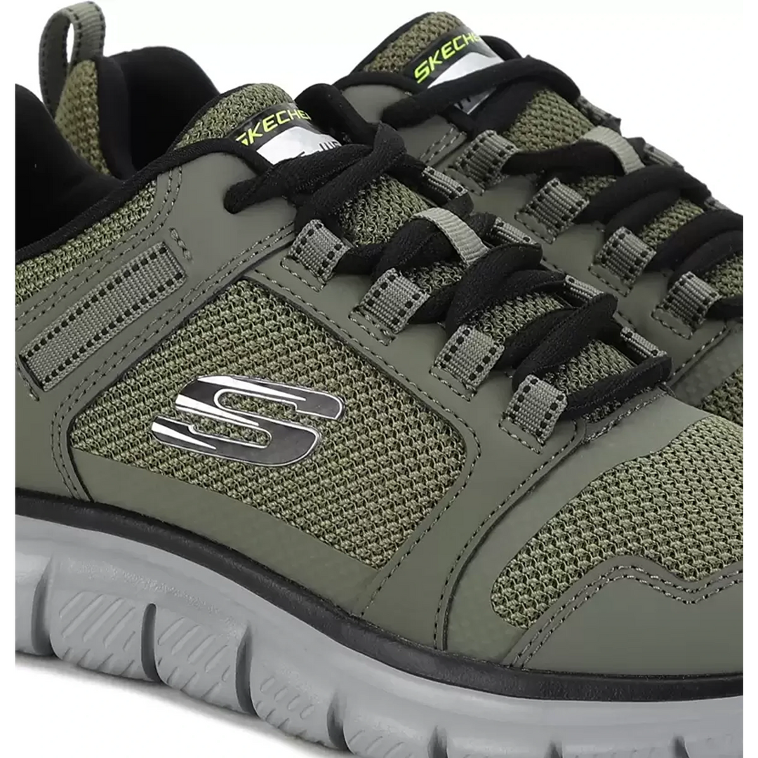 SKECHERS TRACK - KNOCKHILL Outdoors For Men  (Black) (232001-OLBK)