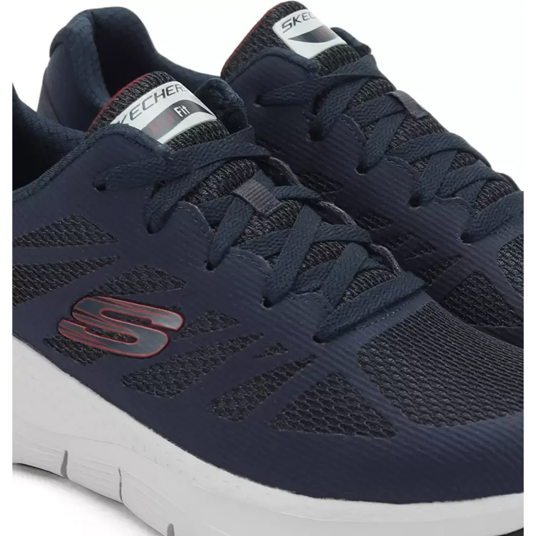 SKECHERS MEN'S SKECHERS ARCH FIT - CHARGE BACK (232042-NVRD)