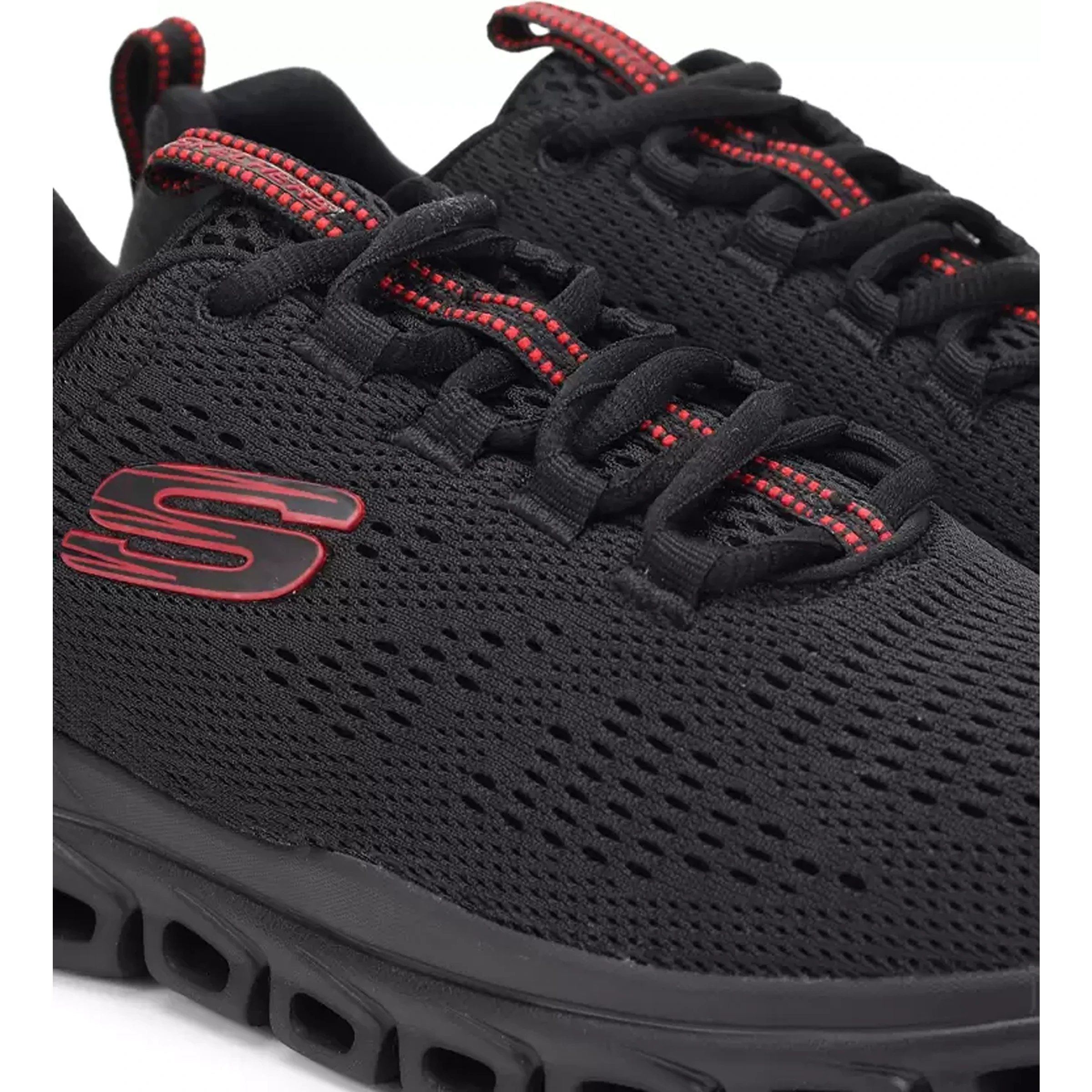 SKECHERS GLIDE-STEP - FASTEN UP Running Shoes For Men  (Black) (232136-BBK) - InstaSport