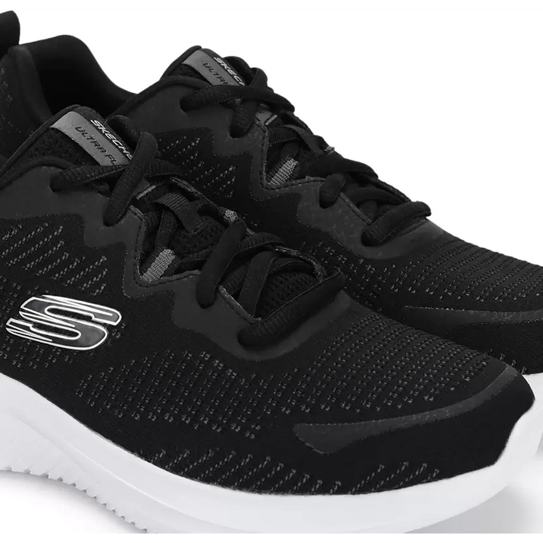 SKECHERS ULTRA FLEX 3.0 - VAL Casuals For Men  (Black) (232583-BKW)