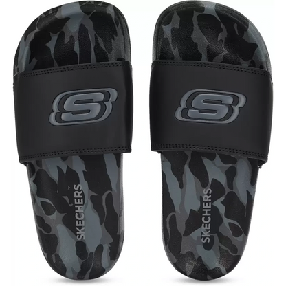 Skechers Men Side Lines 2.0 Sandals (8790102-BKGY) - InstaSport