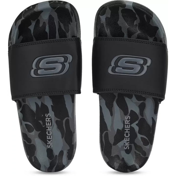 Skechers Men Side Lines 2.0 Sandals (8790102-BKGY)