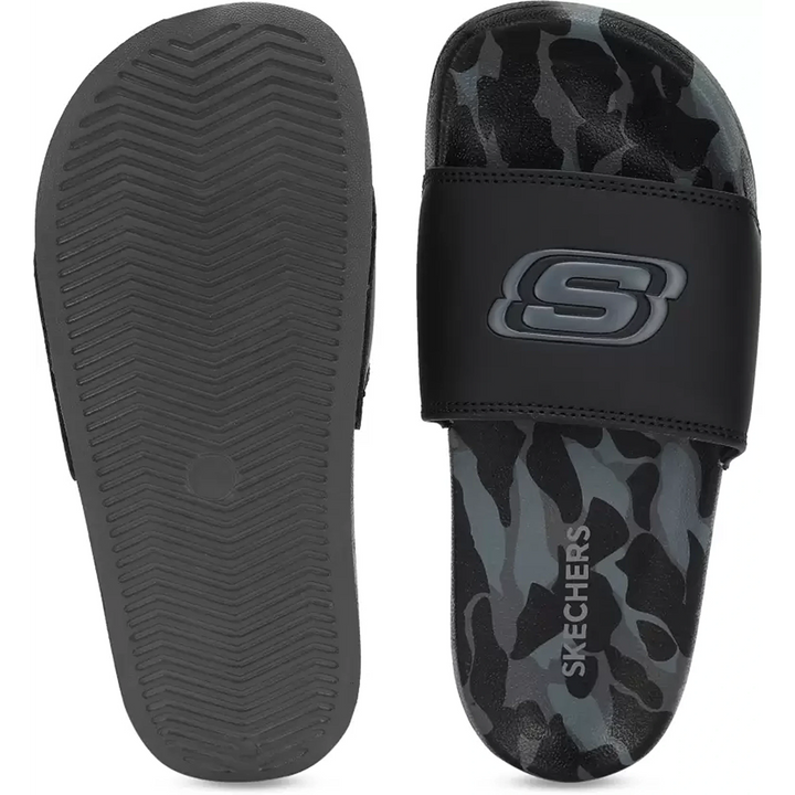 Skechers Men Side Lines 2.0 Sandals (8790102-BKGY)